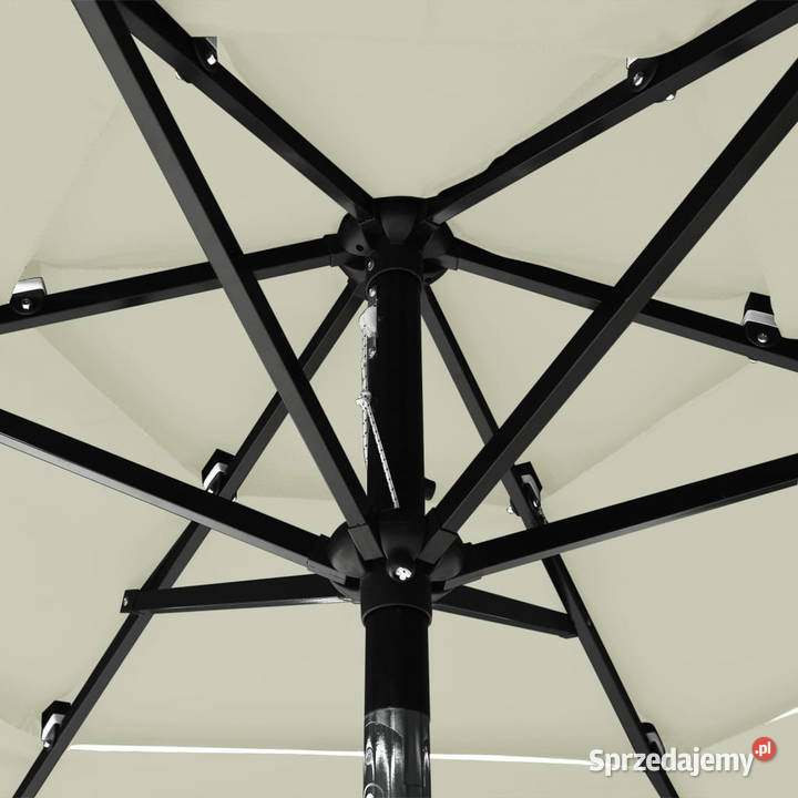 3poziomowy parasol na aluminiowym słupku Warszawa