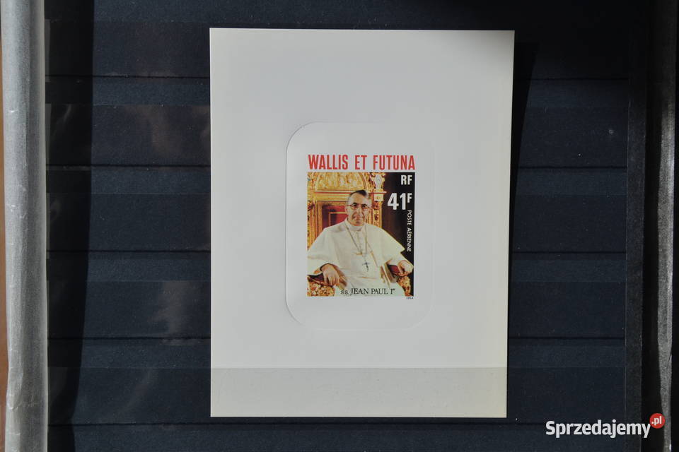 Znaczki Papieże Paweł VI i Jan Paweł I Wallis Sobótka