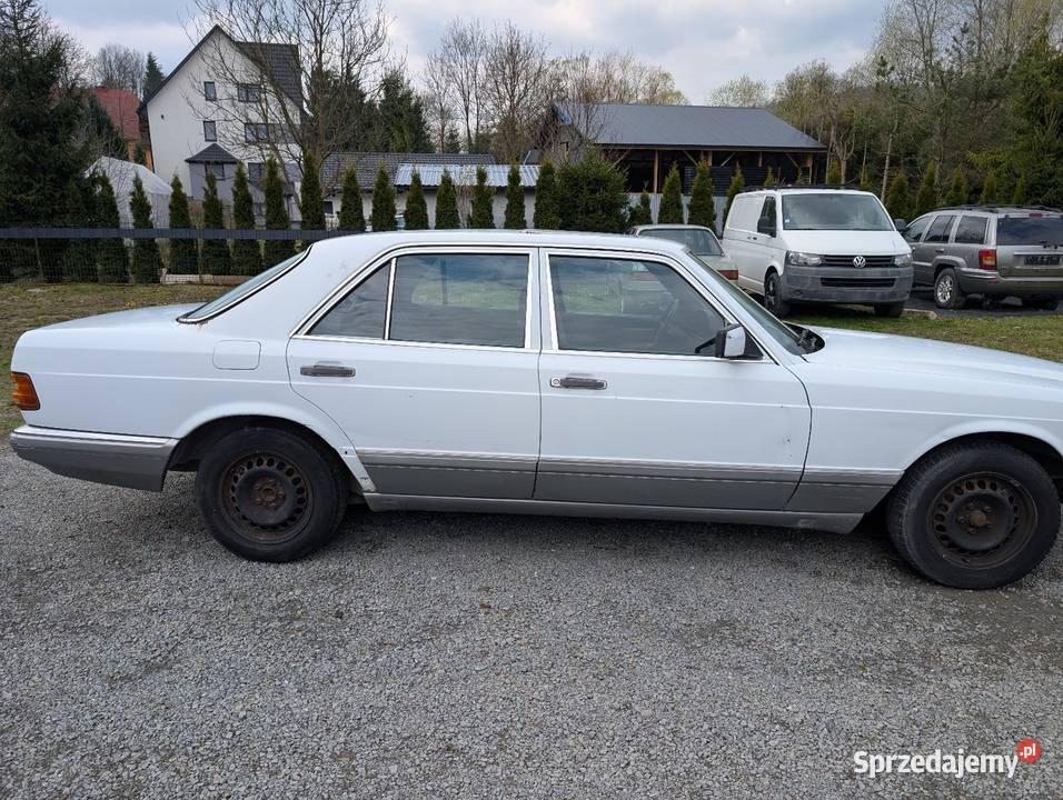 Mercedes Benz W126 300SE Poręba Wielka