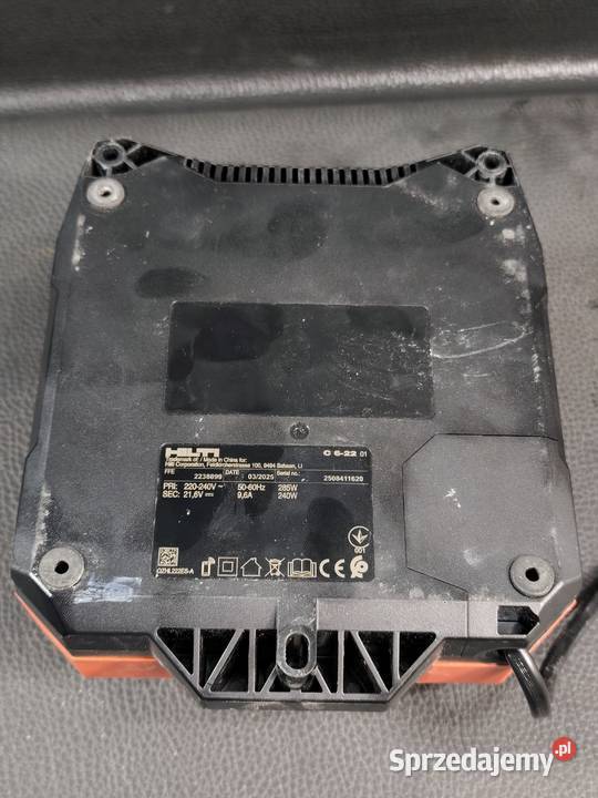 Szybka Ładowarka Prostownik HILTI C 622 NURON Poddębice