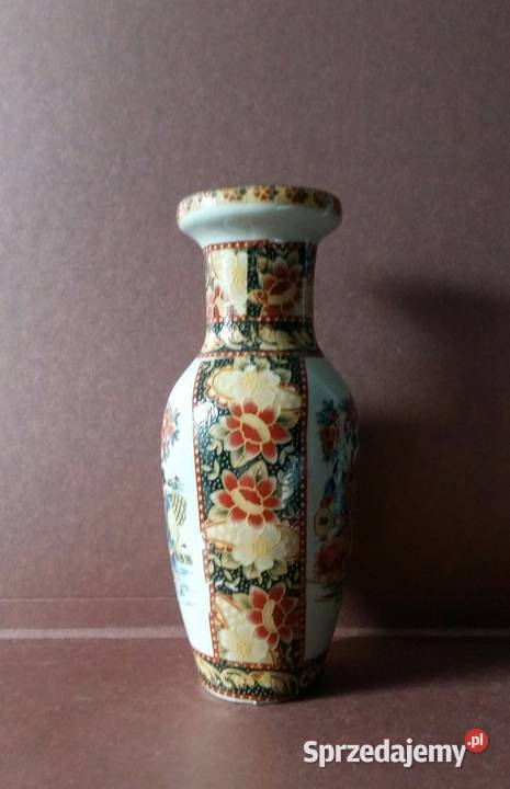 Vintage Wazon Zhong Guo Zhi ZaoSatsuma Japonia Gdańsk
