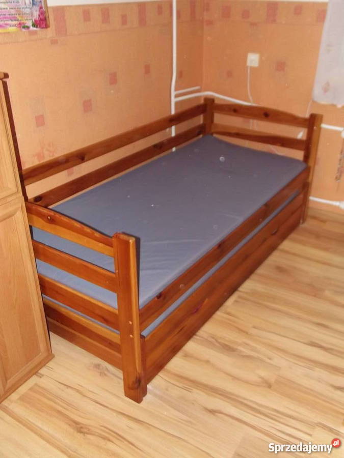 Sprzedam tanio łóżko drewniane sosnowe warmińsko-mazurskie Działdowo