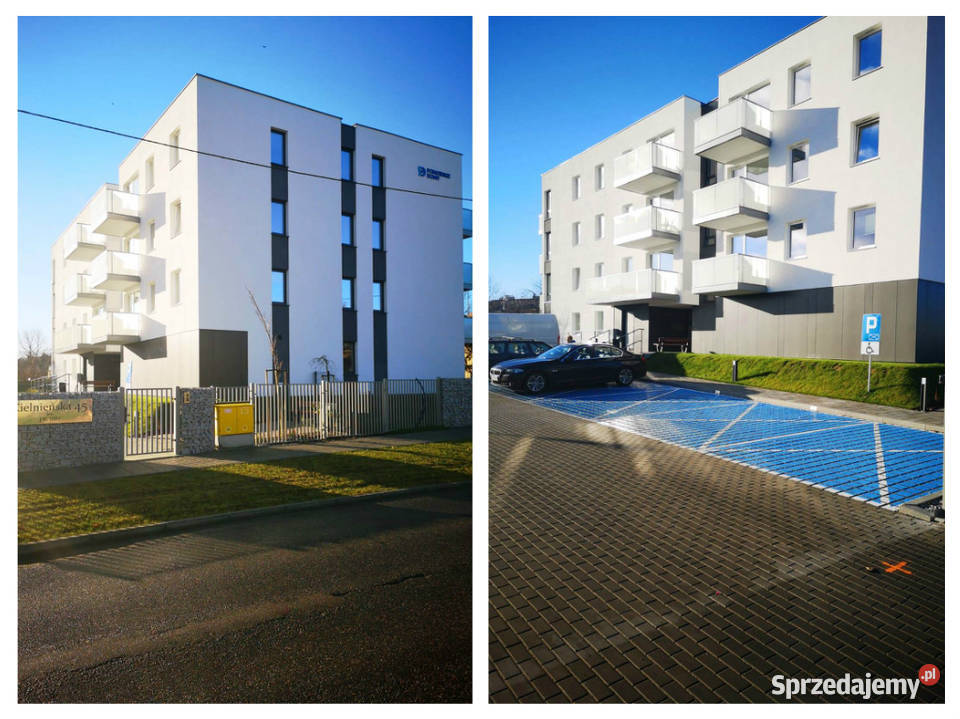 Nowoczesne 2pokojowe mieszkanie 50m2 z Balkonem 3 piętra i więcej