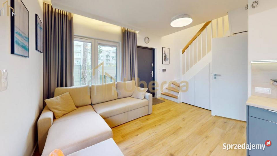 Dwupoziomowy apartament z ogródkiem Bałtykiem Dziwnówek