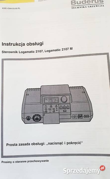 Piec 60kW Buderus Logano G234 sterownik Warszawa