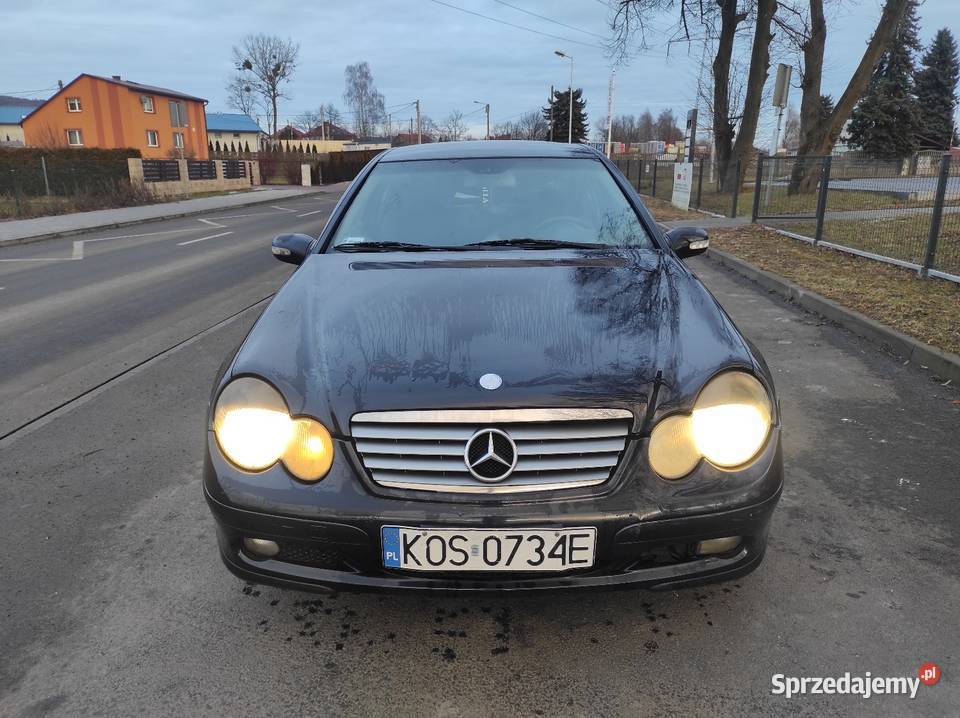 Mercedes C klase coupe 18 kompresor gaz Chrzanów
