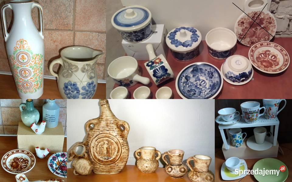 Szkło i ceramika lata 70 mazowieckie Warszawa