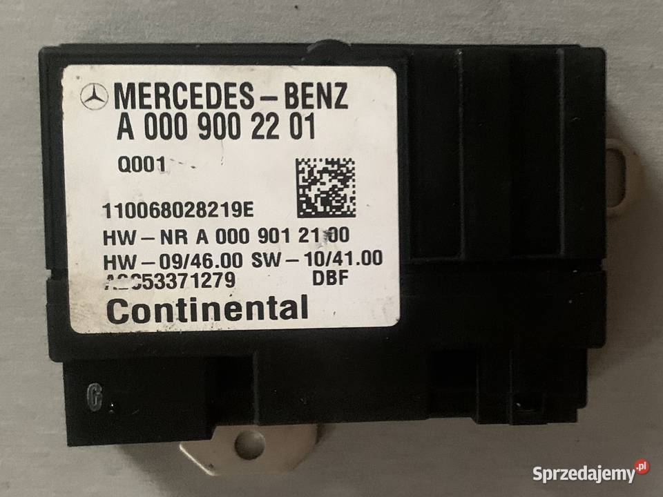 MODUŁ AKUMULATORA MERCEDES WIELE MODELI Sosnowiec sprzedam