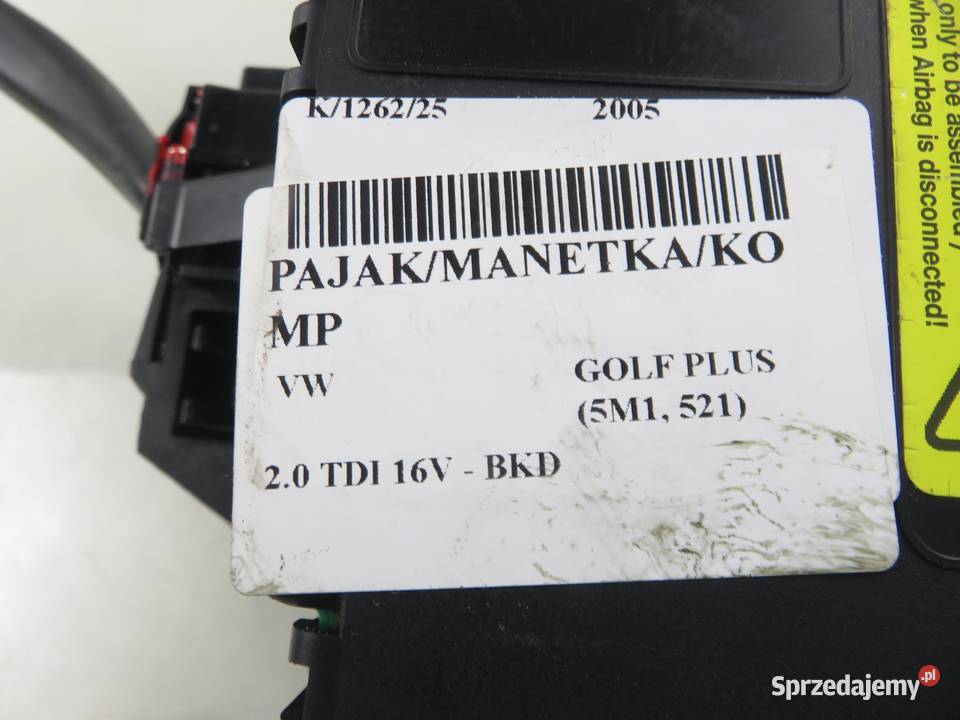 PRZEŁĄCZNIK ZESPOLONY VW GOLF PLUS 1K0953503AM osobowe