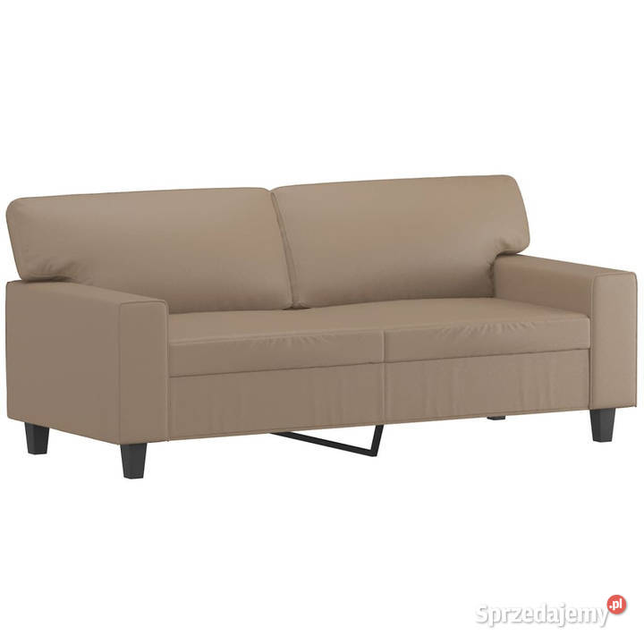 2osobowa sofa z poduszkami cappuccino 140 Warszawa sprzedam