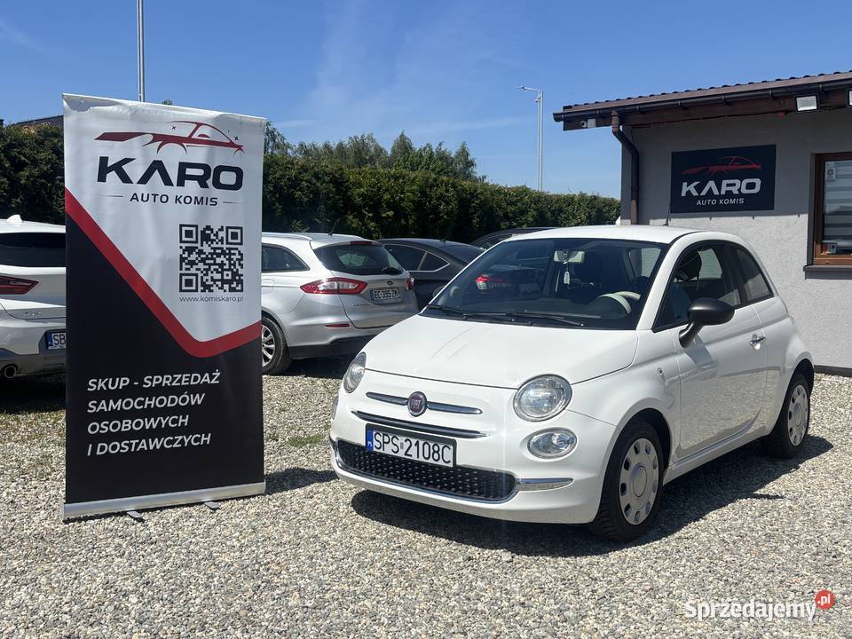 Fiat 500 Hybryda 2021r Polski Salon Niski Paniówki sprzedam