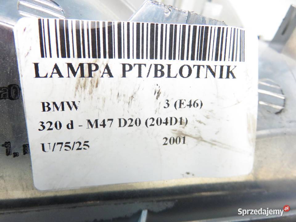 LAMPA PRAWA TYLNA BMW 3 E46 8383822 sprzedam