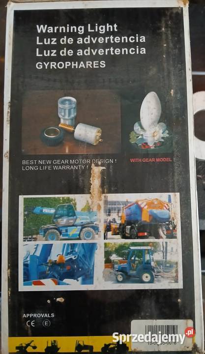 Lampa ostrzegawcza halogen kogut 24V sprzedam