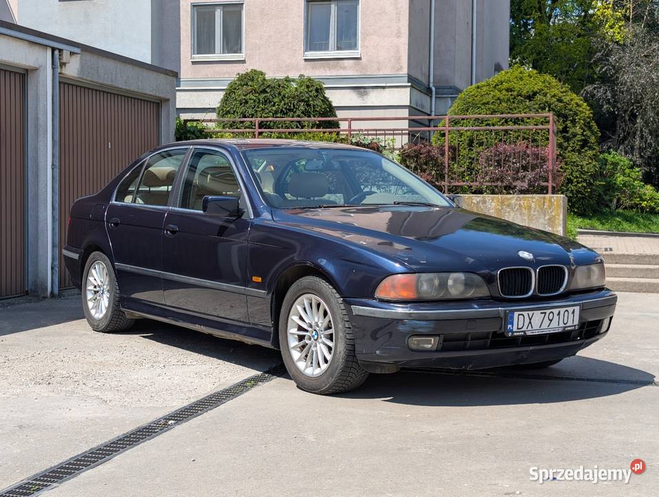 BMW e39 520i 1998 Orientblau nieuszkodzony Wrocław