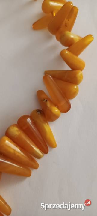 Naszyjnik Bursztyn Vintage Amber podlaskie Białystok