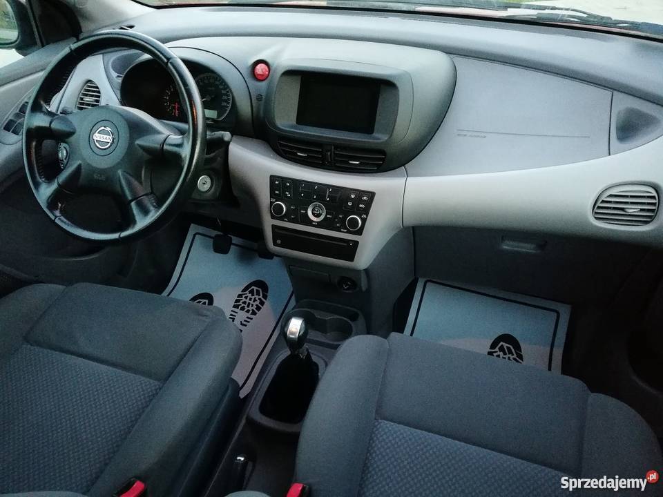 Nissan Almera Tino 18Benzyna SalonPL Kamera nieuszkodzony wielkopolskie Poznań sprzedam