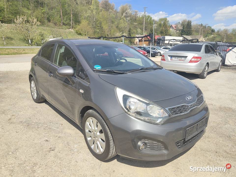 Kia Rio 2014r 1248 86 bogate wyposażenie Wielka Wieś