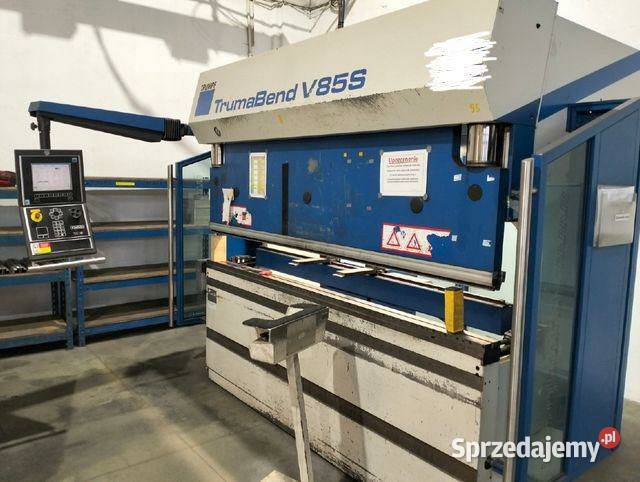 CNC prasa krawedziowy TRUMPF V 85S z 2003 roku Chochołów sprzedam