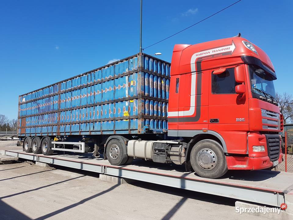 waga samochodowa z najazdami 18m 60t kompletna Wołomin