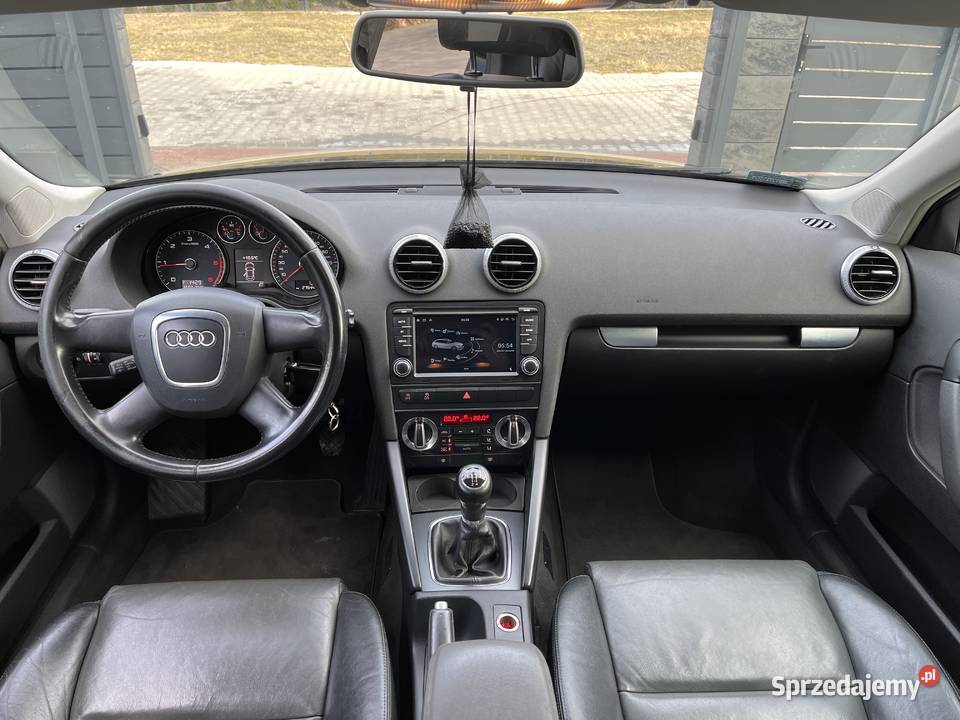 Audi A3 Sportback Audi A3 2010r Skóry Czarna Alu Audi Toruń