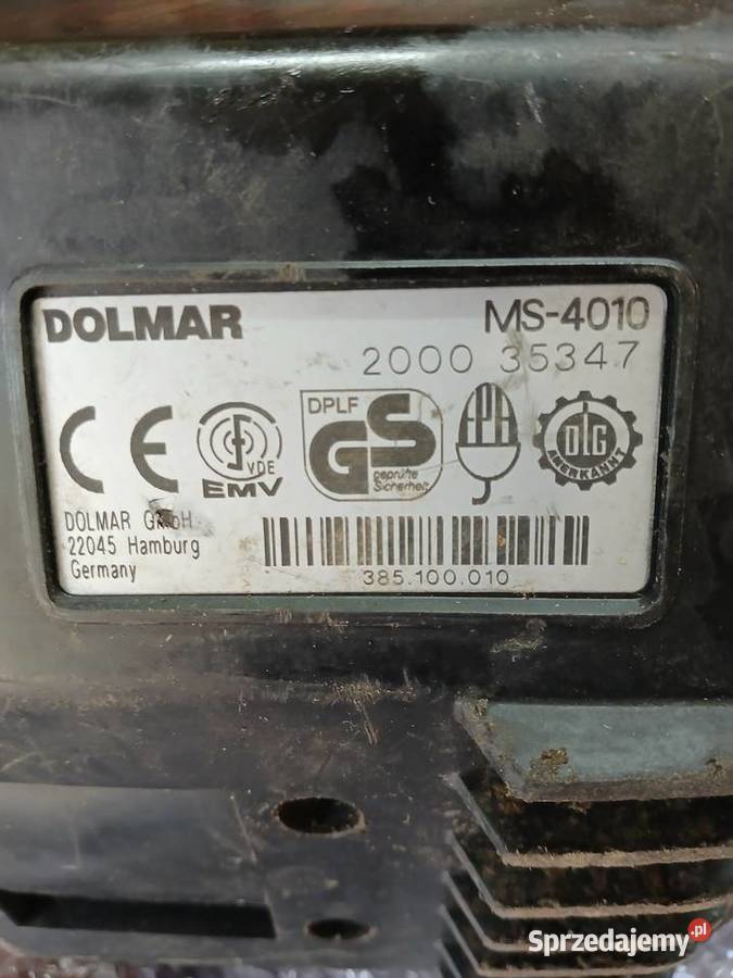 Kosa spalinowa Dolmar MS4010 MS 4010 Hajnówka sprzedam