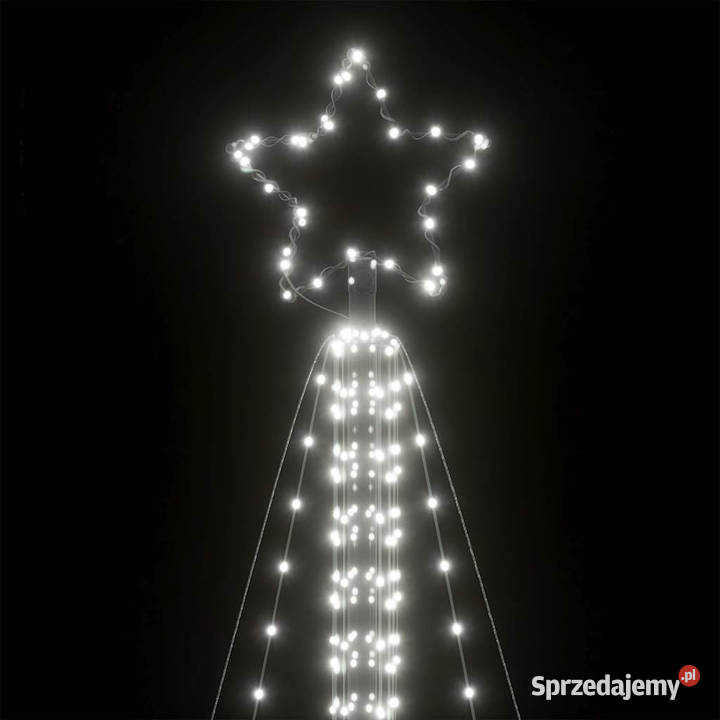 Lampki choinkowe 861 zimnych białych LED 478 Warszawa