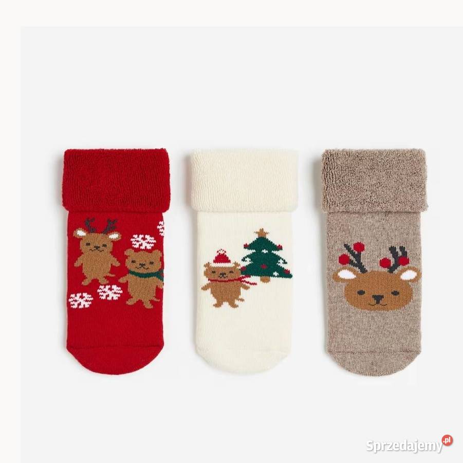 HM Skarpetki frotte 3 pack 1315 uniseks mazowieckie Warszawa sprzedam