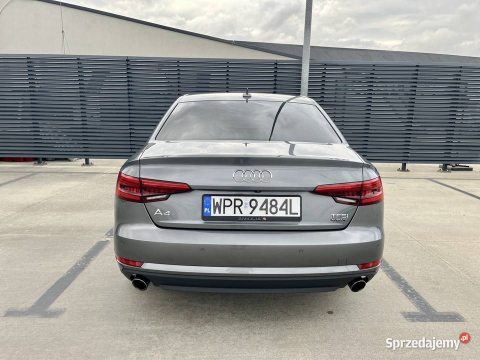AUDI A4B9 sedan 2017 isofix Pruszków