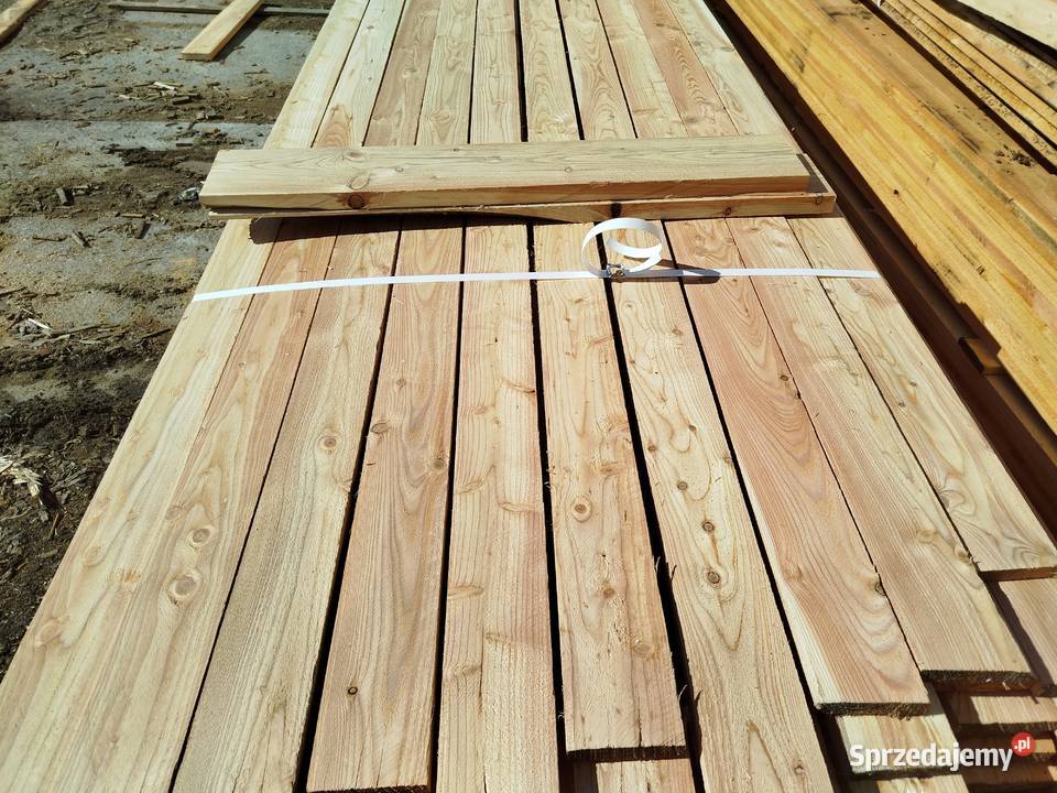 Deska modrzew 100x22 x 5000 4000 3000 Sidzina