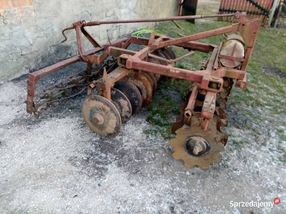 Brona talerzowa talerzówka 220 2x10 nieuszkodzony sprzedam