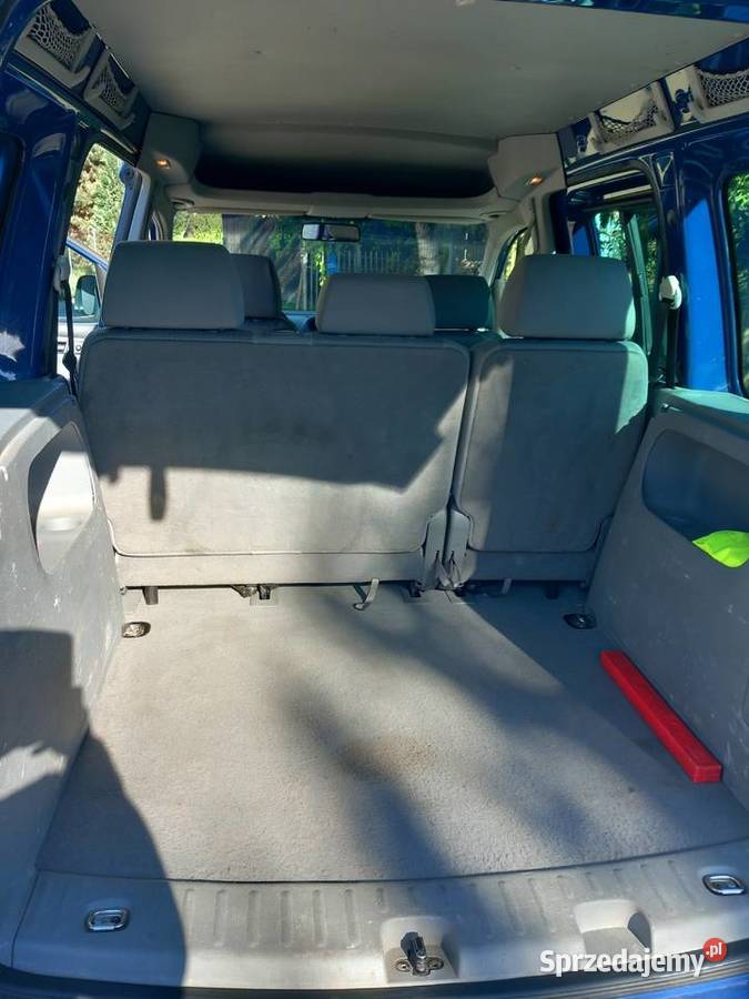 Vw caddy 16 Life benzyna gaz niebieski Wrocław