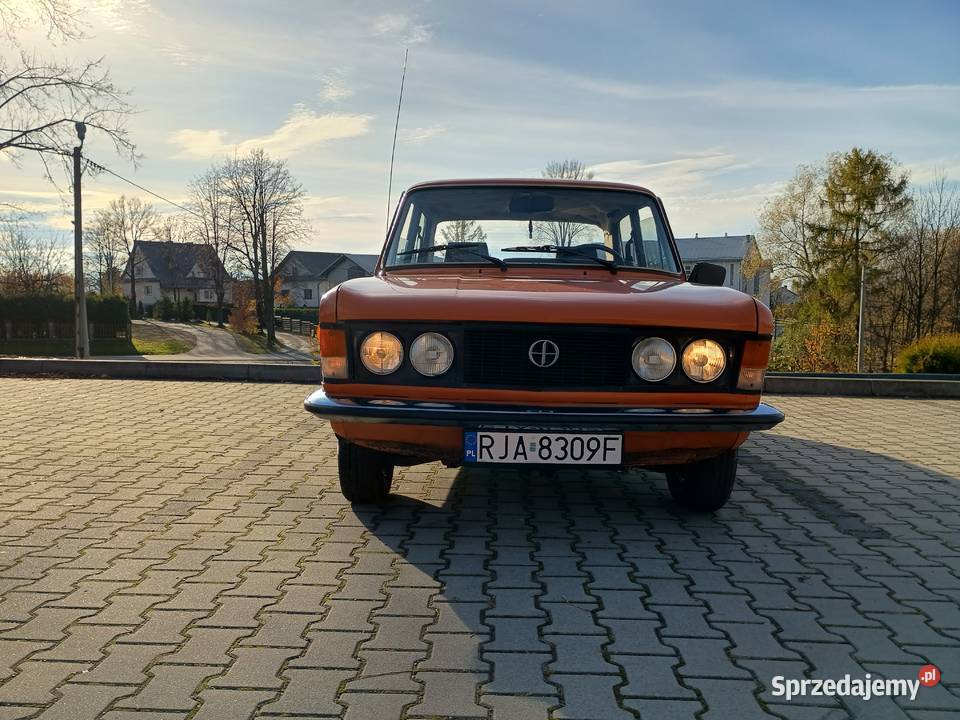 FSO 125p ML 1985 w kondycji dużo części 26100km małopolskie Mystków