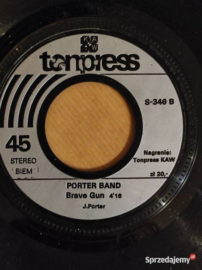 1980 Tonpress S346 Porter Band Płyta gramofonowa Kielce