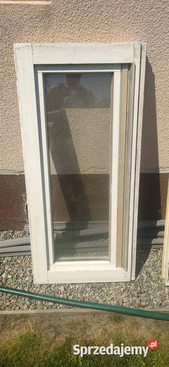 drewniane okno poziome uchylne uzywane stolbud 118cm małopolskie Kokotów