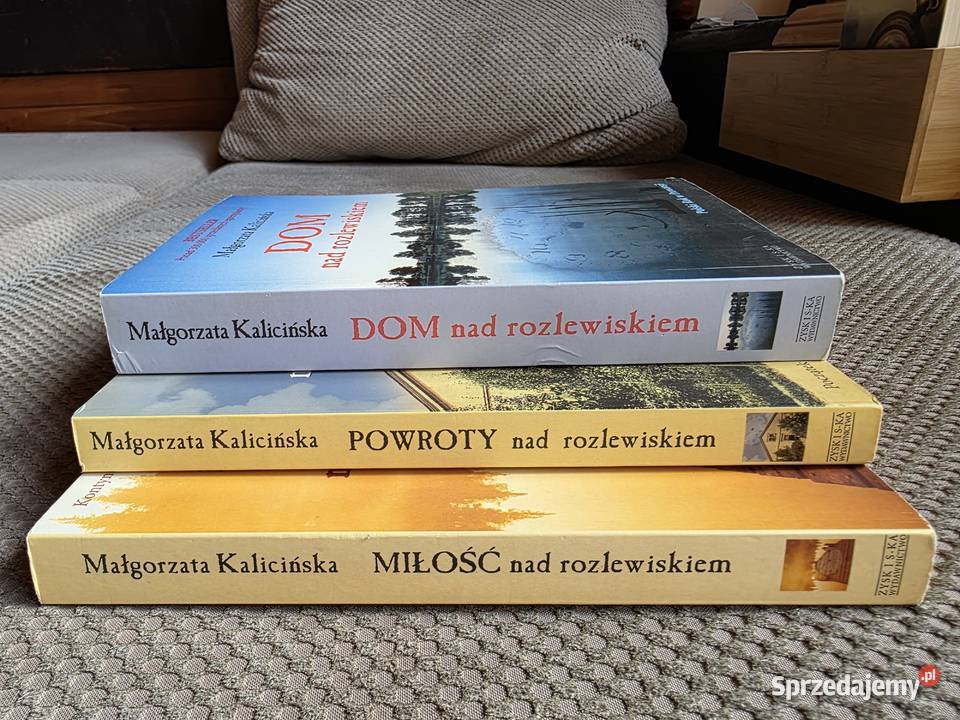 Małgorzata Kalicińska trylogia rozlewiskiem Kraków