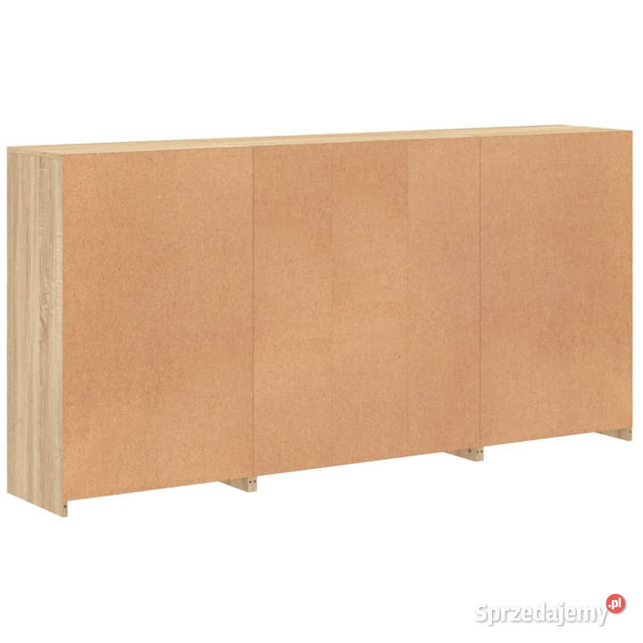 Szafka z oświetleniem LED dąb sonoma 202x37x100 Warszawa