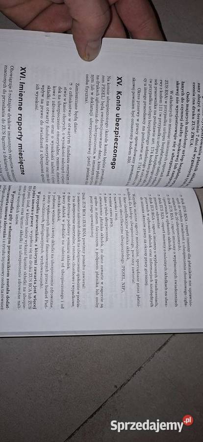 Pierwsze wydanie poradnika ZUS Tymorek 1999 sprzedam