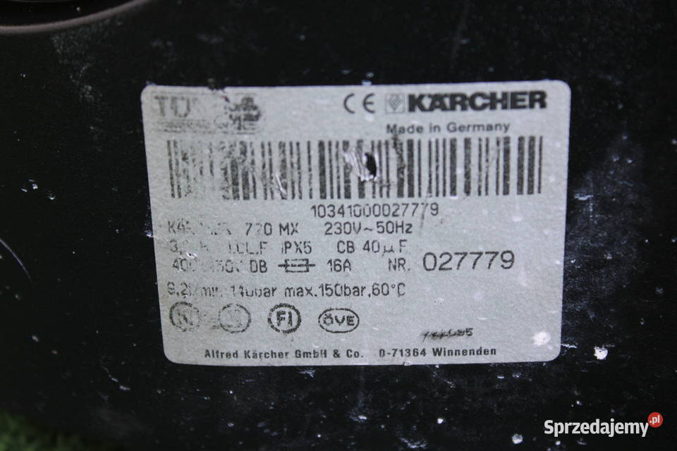 Myjka ciśnieniowa KARCHER K 720 MX Wysyłka Myjki ciśnieniowe Radom