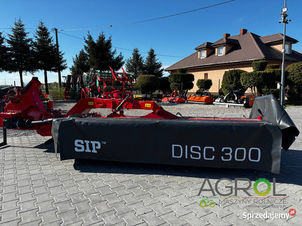 Kosiarka Dyskowa SIP SILVERCUT DISC 300S 340S Płock