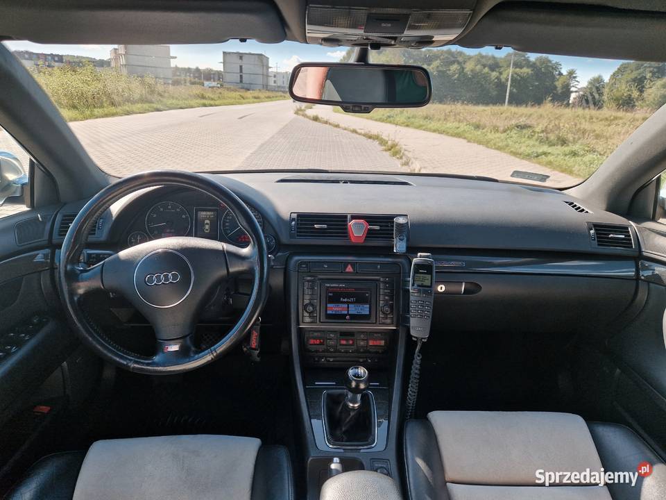 Audi S4 B6 Sedan Manual Miltek Solardach Rok produkcji 2003 pomorskie Wejherowo
