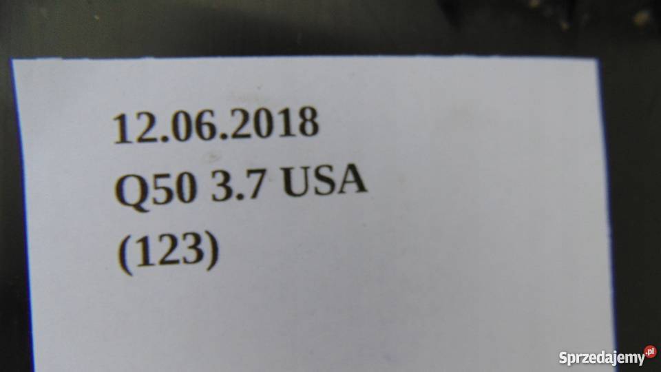 FILTR WĘGLOWY PALIWA POCHŁANIACZ INFINITI Q50 benzyna Nowy Tomyśl sprzedam