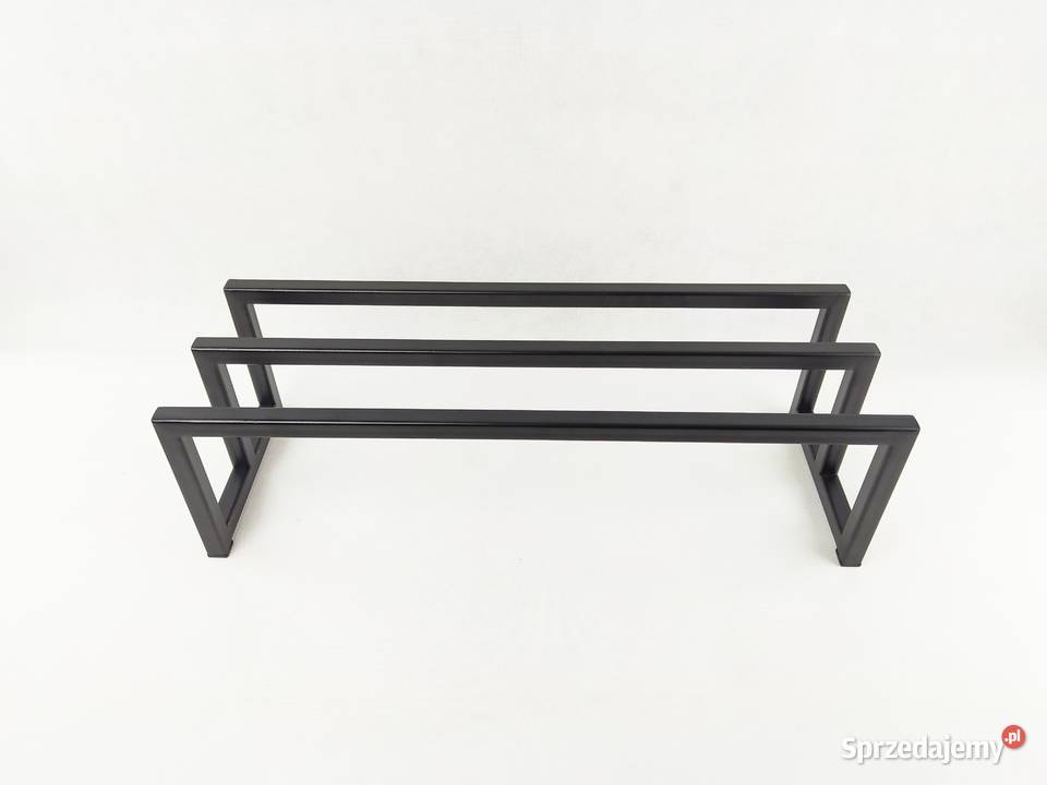 Stojak półka na buty metalowa czarna loft Szafy, regały, półki małopolskie