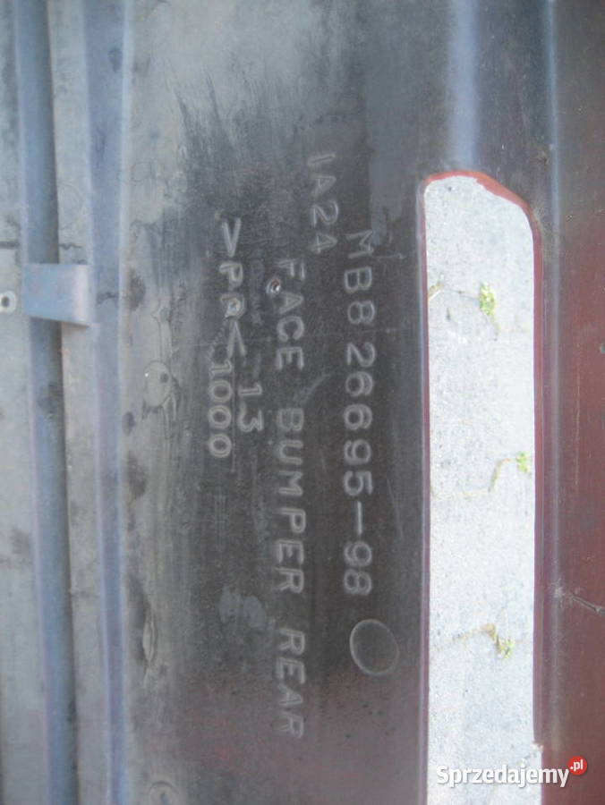 mitsubishi colt 9395r zderzak tył mb826695 wielkopolskie Rakoniewice