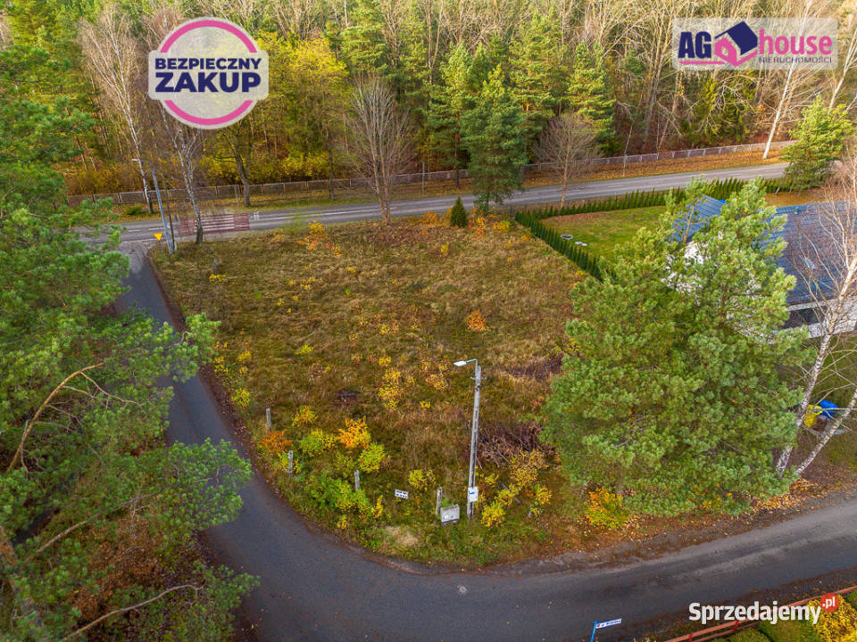 Grunt 1162m2 Stężyca prąd