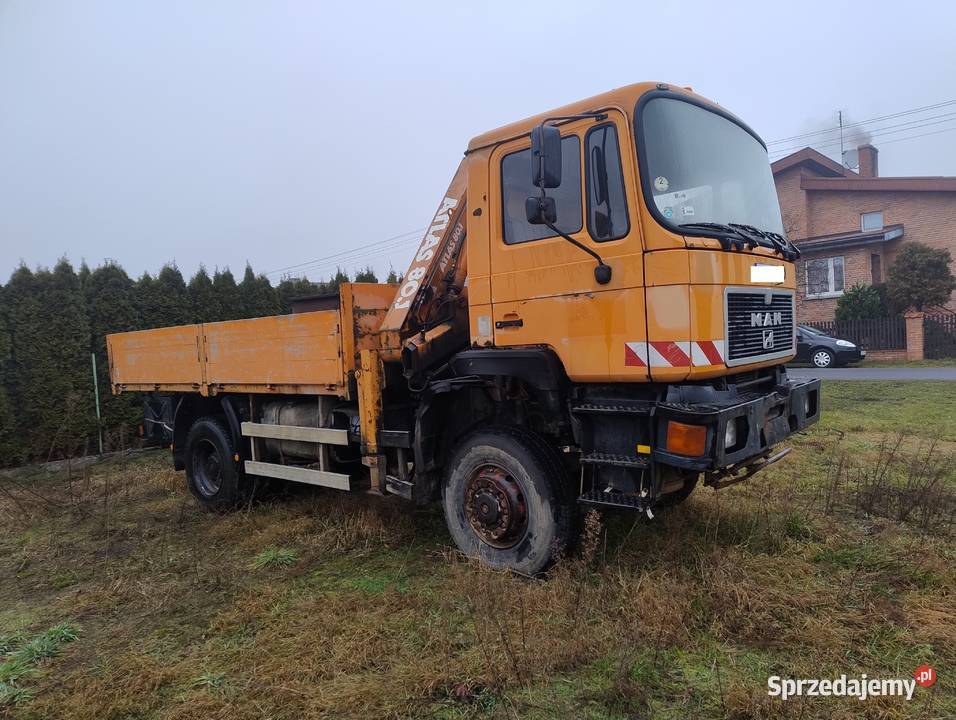man 18272 4x4 hds atlas 8001 manualna wielkopolskie Ostrów Wielkopolski sprzedam
