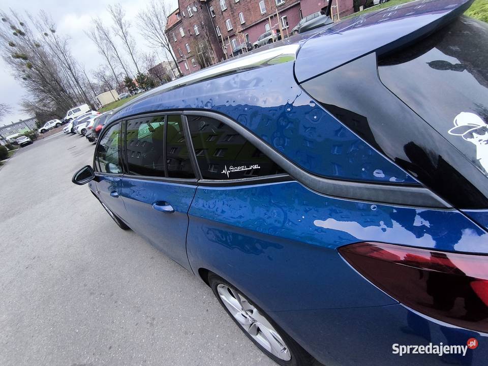 Opel Astra 14T Kombi niski przebieg ASO 2018 elektrochrom. lusterka boczne śląskie Bytom sprzedam