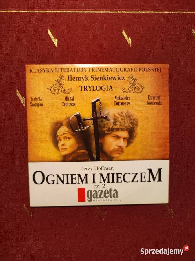 film Ogniem i Mieczem Henryk Sienkiewicz cd dvd Kielce