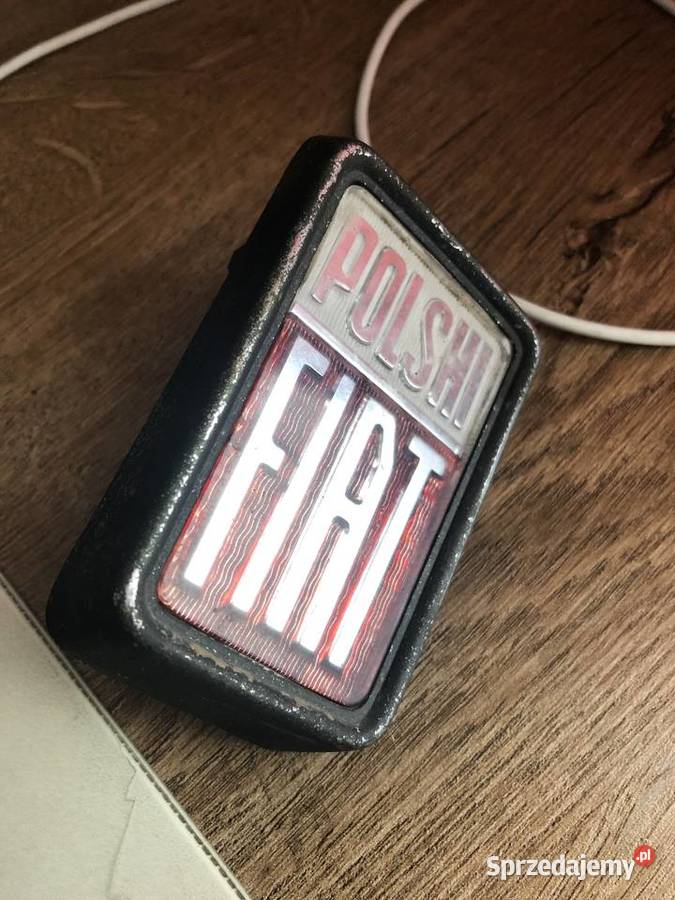 Znaczek Emblemat Polski Fiat 125P Gidle