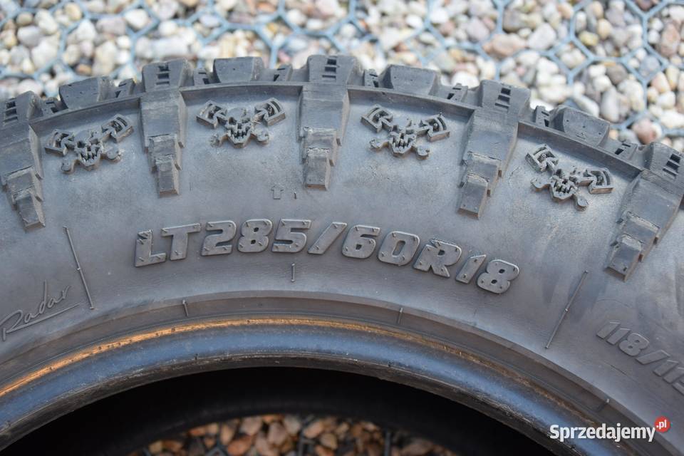 Opony terenowe RADAR RENEGADE RT 2856018 Komplet Zielona Góra