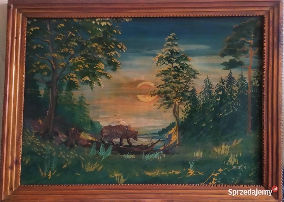 Obraz olejny pejzaż Malarstwo